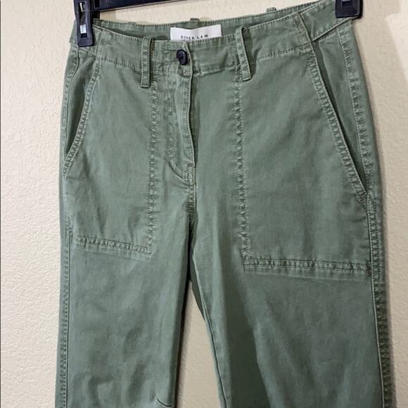 Derek Lam 10 Crosby Chino Utility Crop Pants - Picture 3 of 11